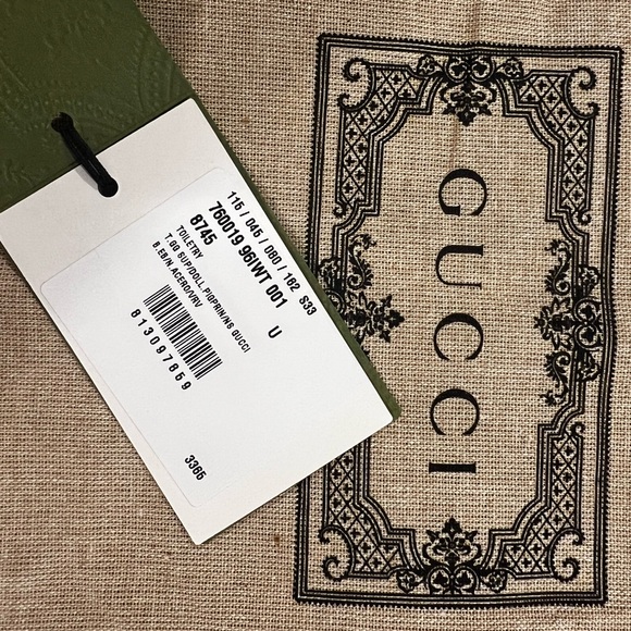 Gucci Savoy Toiletry Case With Web - Picture 5 of 6